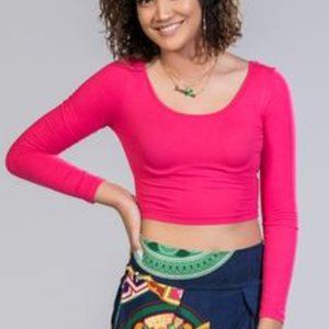 Women's Long Sleeve T-Shirt Bodycon Fit Casual Str